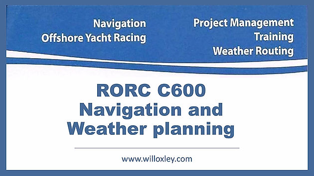 RORC Caribbean 600: Navigation and Weather Planning